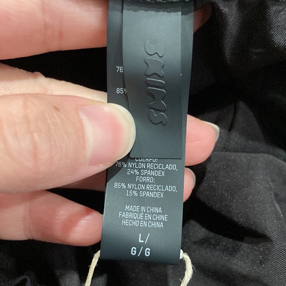 Skims NWT Black Swim Scoop Neck One Piece SZ XS, S, M, L - Picture 13 of 13